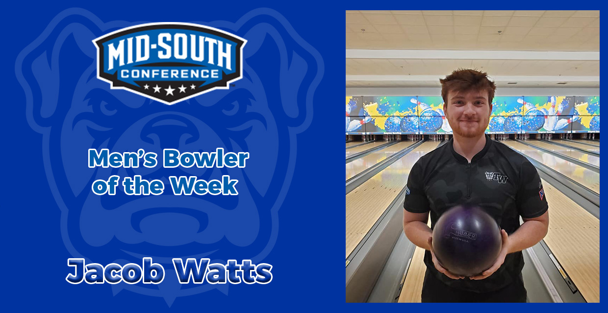 Watts Named MSC Men's Bowler of the Week