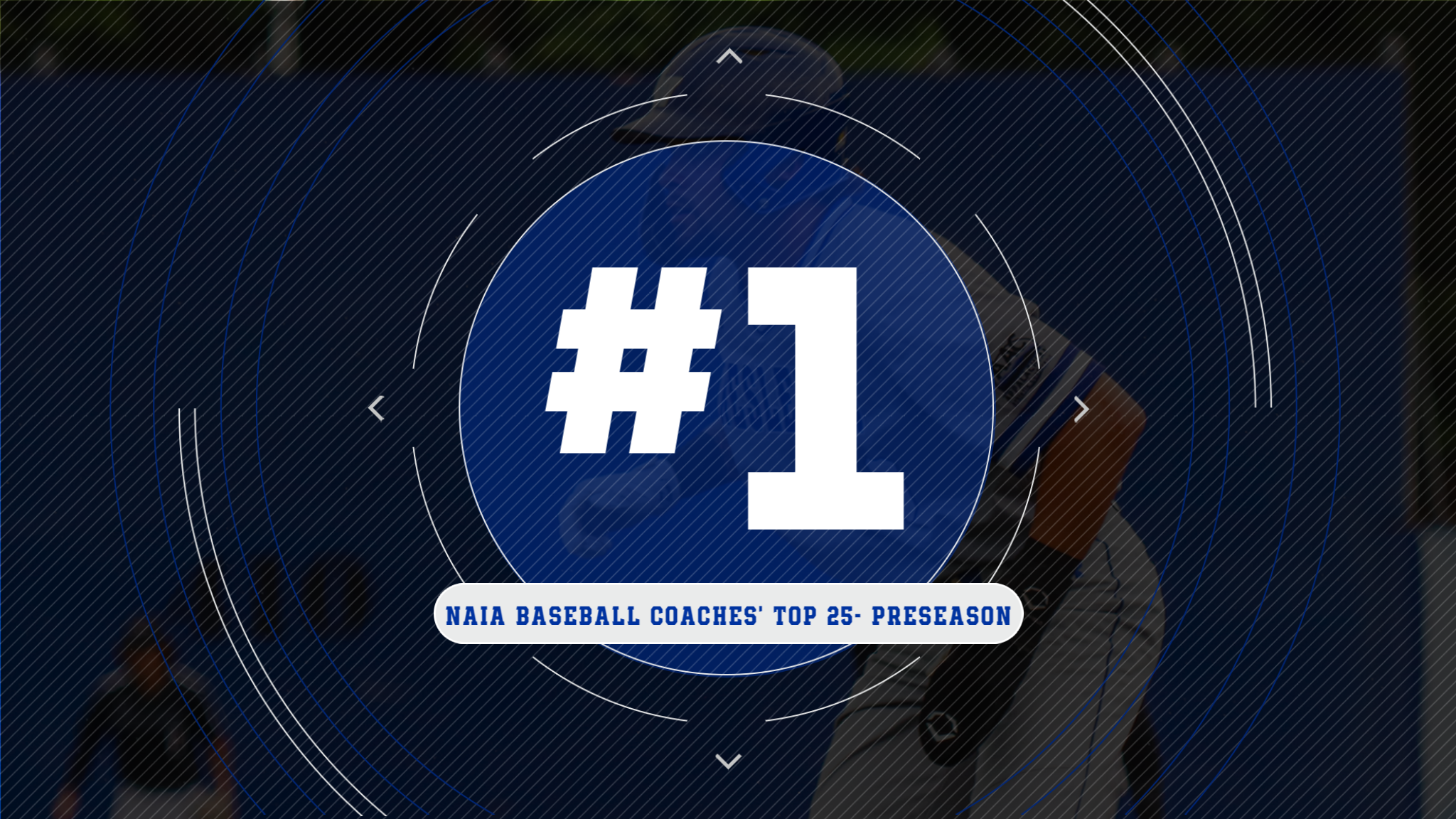 Baseball Ranked No. 1 in NAIA Coaches' Top 25 Preseason