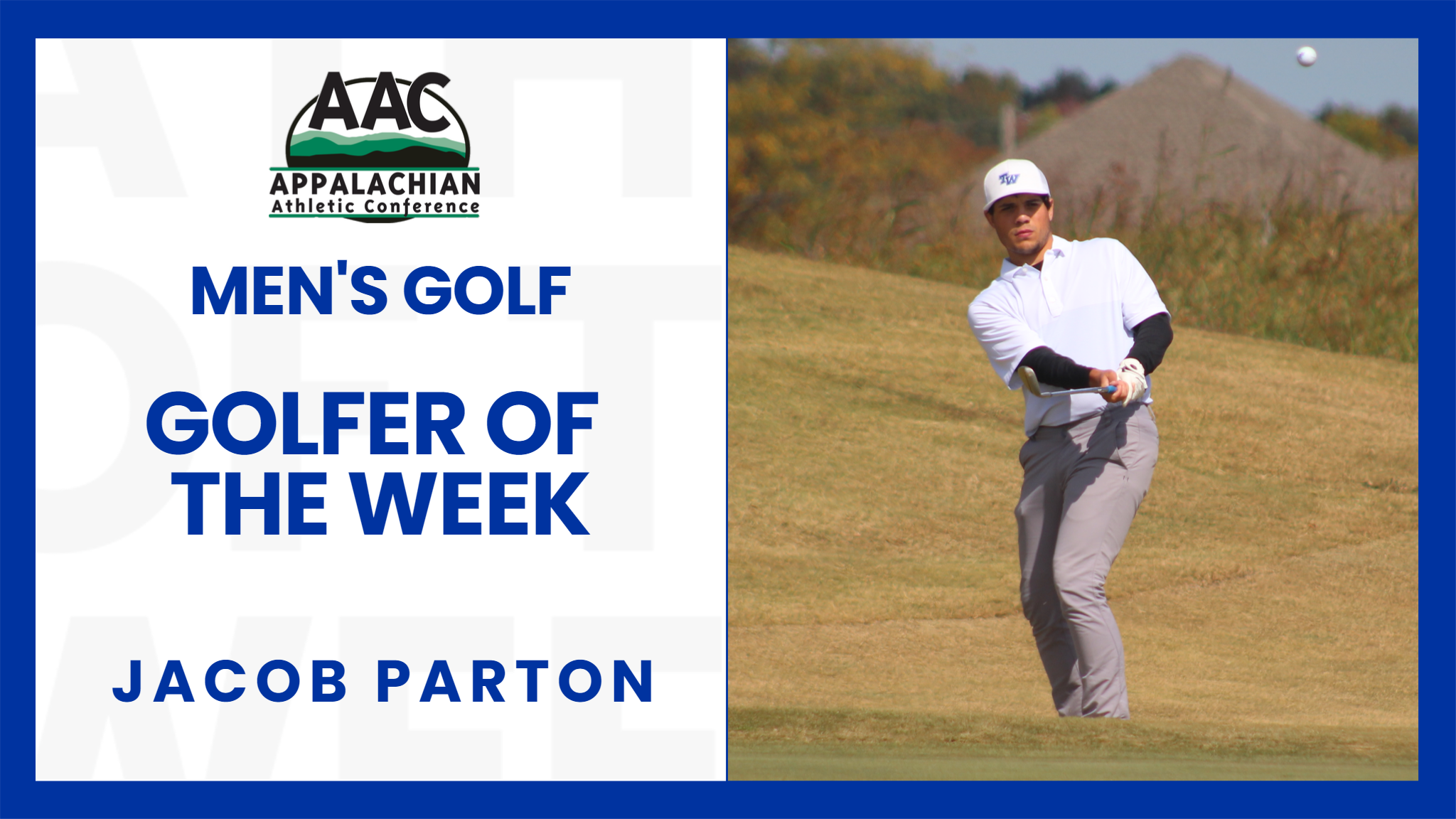 Parton Named AAC Golfer of the Week