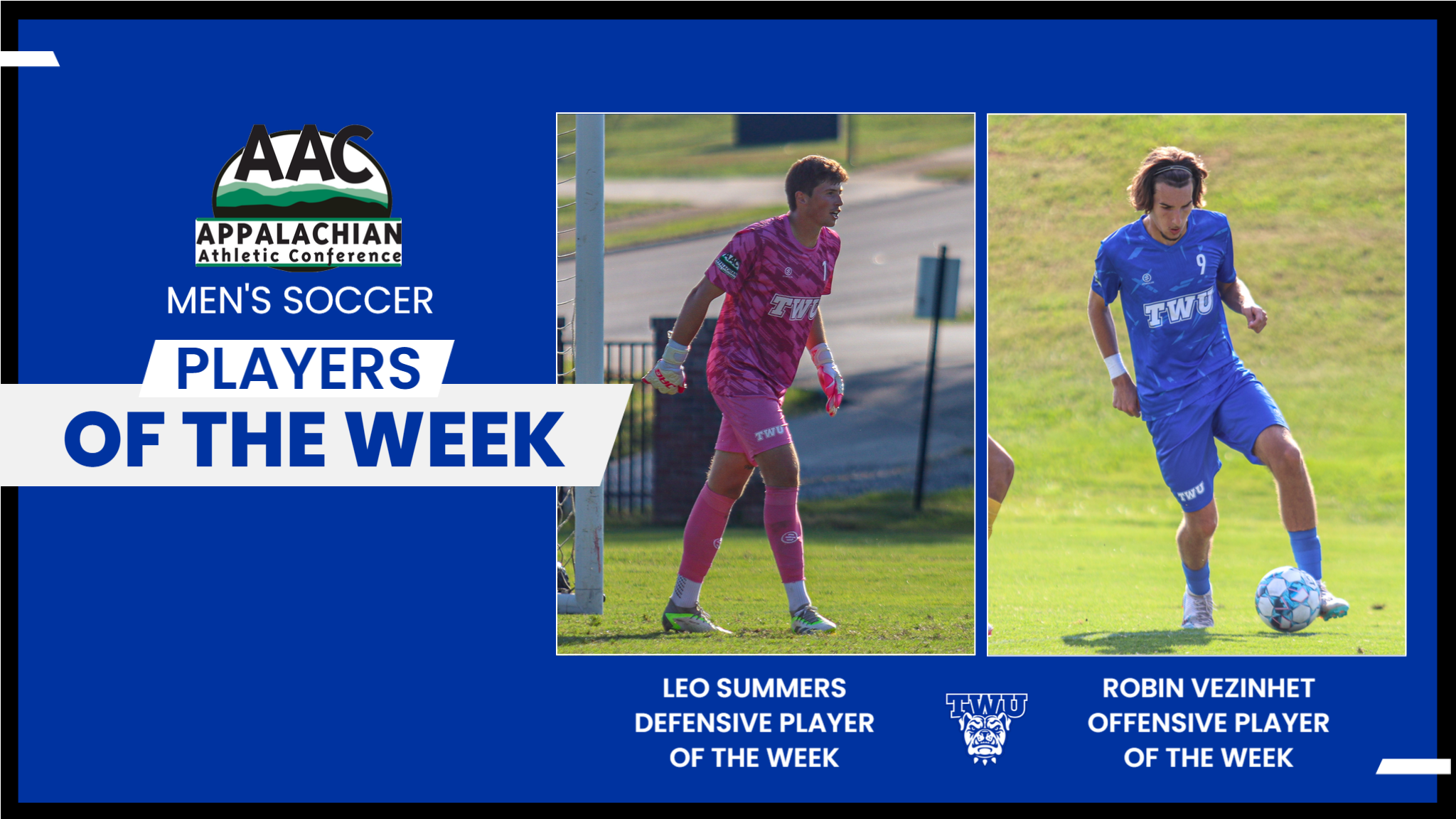 Men's Soccer Sweeps AAC Weekly Awards