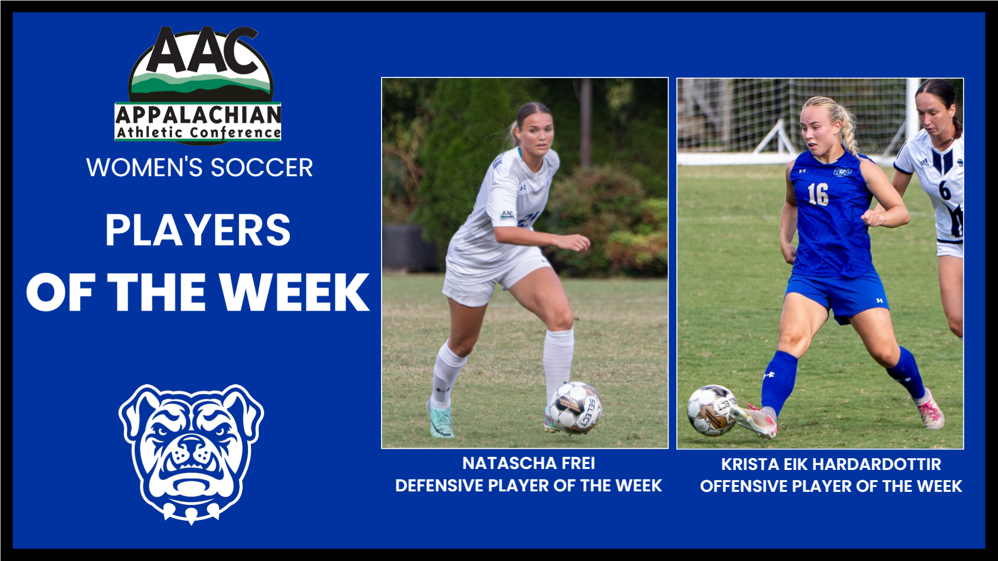 Women's Soccer Sweeps AAC Weekly Awards