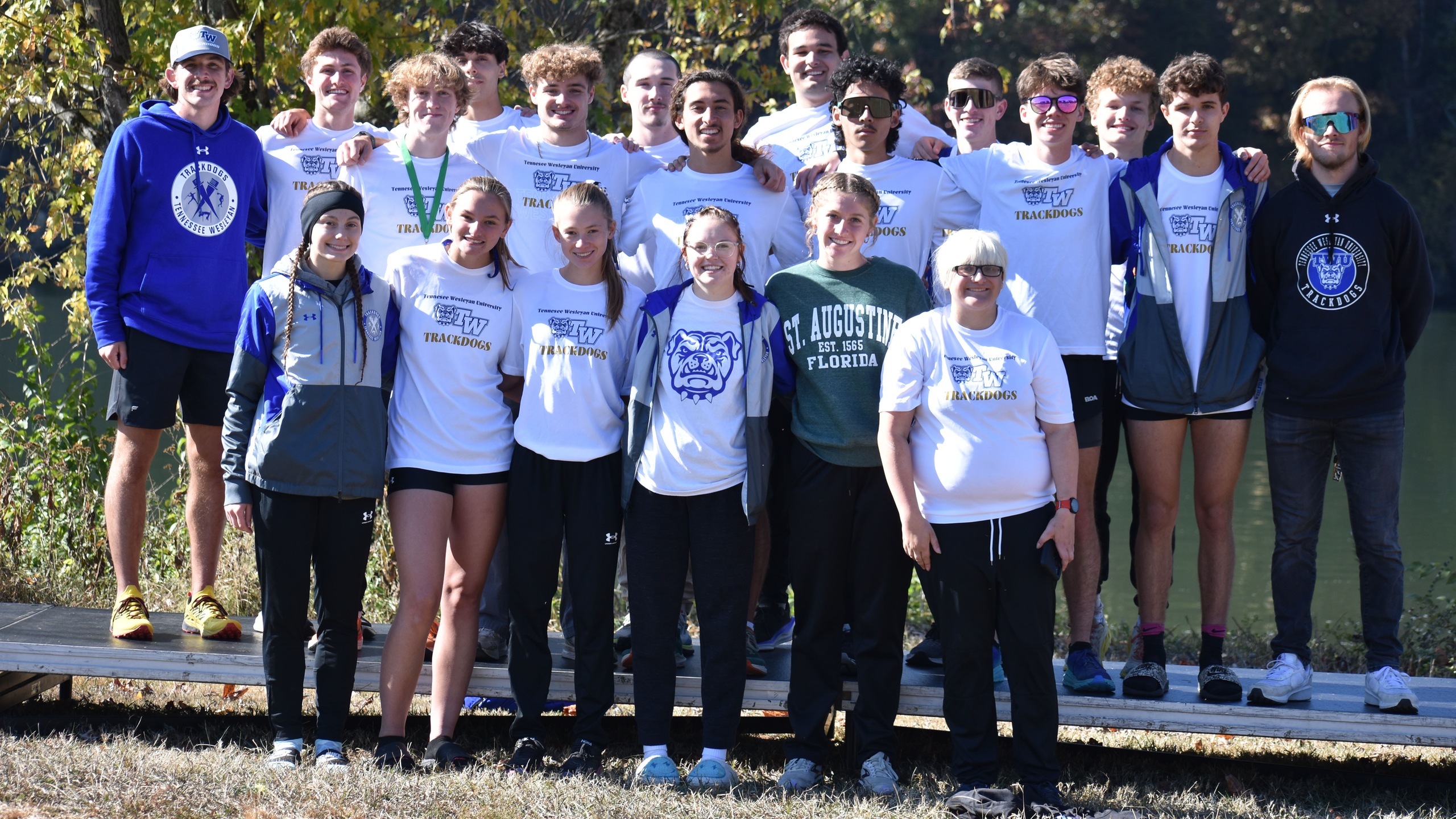 Six From Women's Cross Country Set Personal Bests at AAC Championships